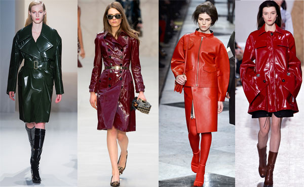 женский кожаный плащ,  выбор кожаного плаща, как выбрать кожаный плащ, модные кожаные плащи, новости моды 2014